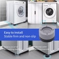 thumbnail image 4 of 4 Pieces Washing Machine Rubber Pad, Rubber Vibration Dampers for Washing Machines, Universal Anti Vibration Rubber Feet, for Washing Machine and Dryer, 4 of 5