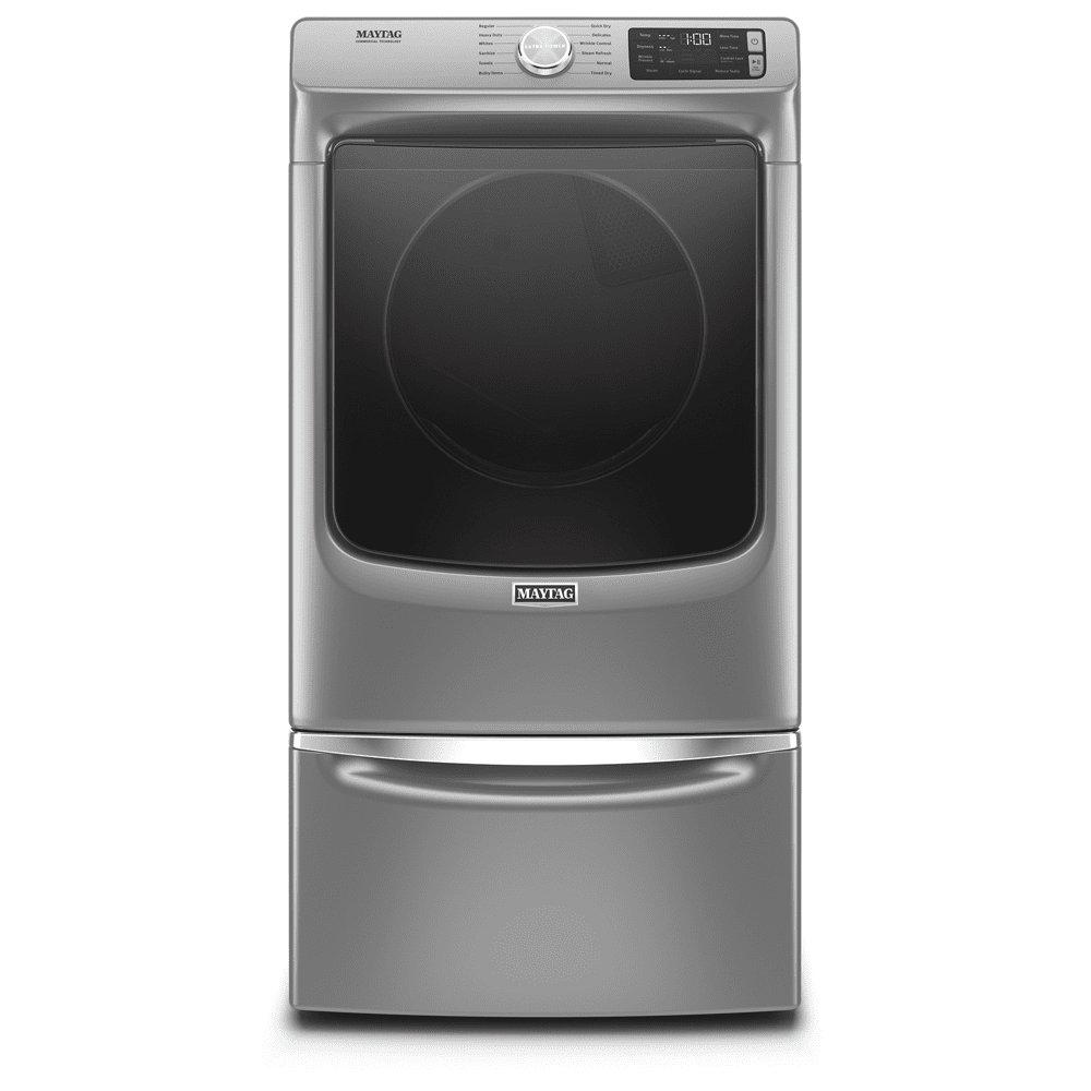 Maytag Med6630h 27" Wide 7.3 Cu Ft. Energy Star Rated Electric Dryer - Metallic Slate