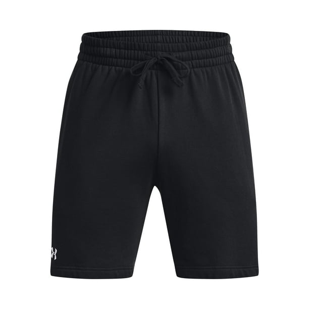 Shorts Under Armour Rival Fleece Negro Blanco L 25 cm