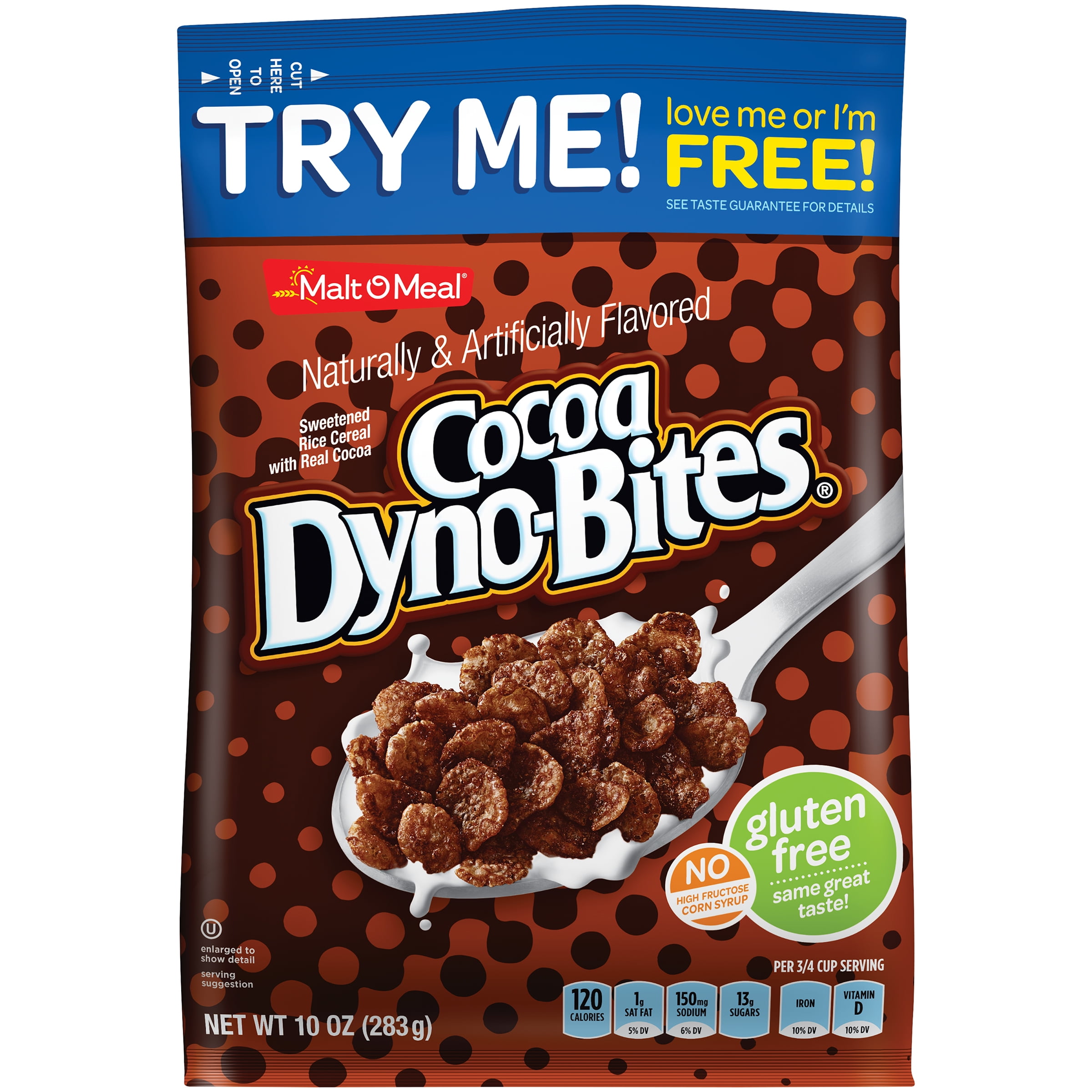 MaltOMeal Cocoa DynoBites Cereal, 10 oz