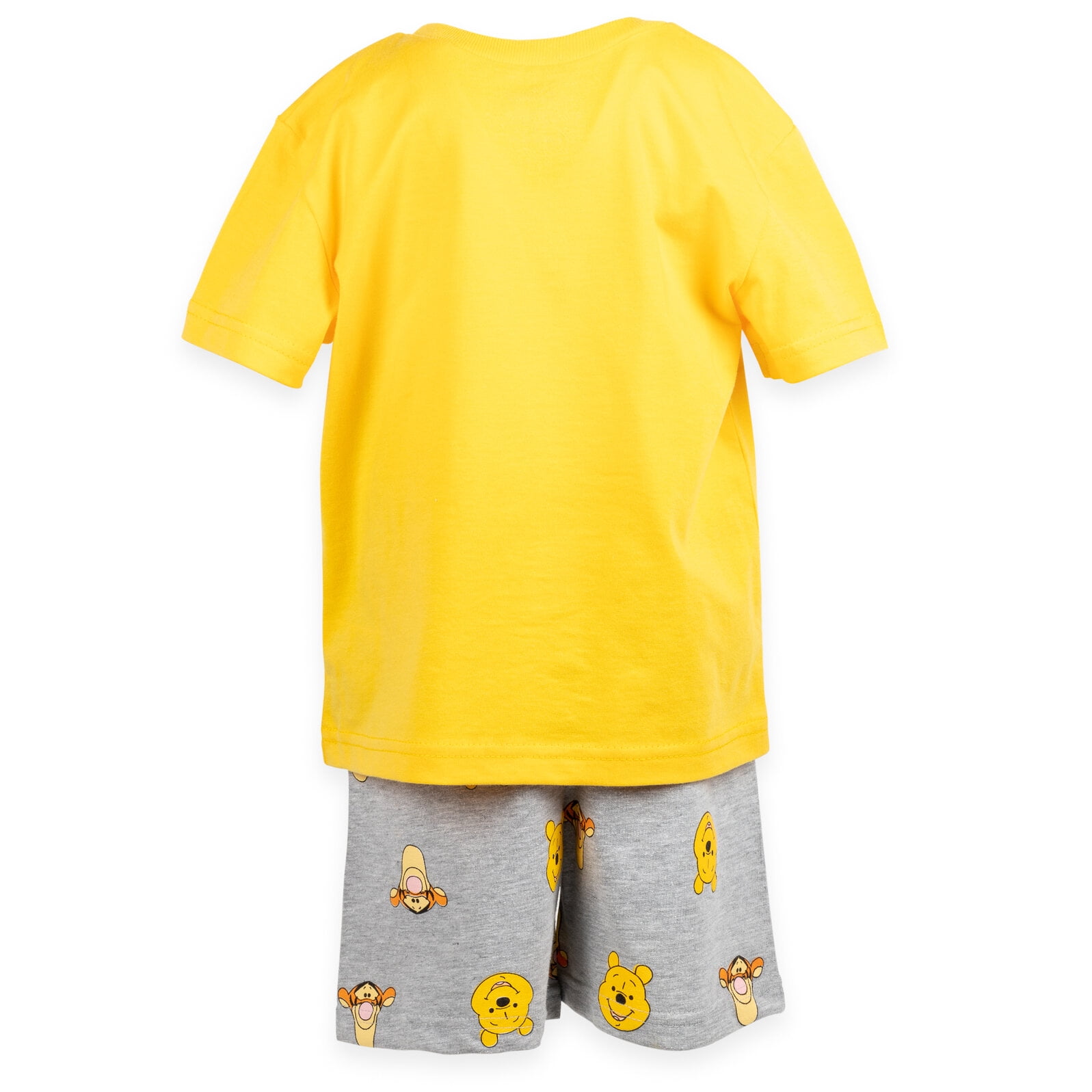 Disney Winnie the Pooh Tigger Infant Baby Boys Graphic T-Shirt French Terry Shorts Set Orange/Gray 18 Months