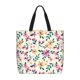 thumbnail image 1 of Balery Cute Flower Bolsa de Mano para Mujeres con Cremallera, Bolsa de Gimnasio con Compartimentos, Bolsa para Laptop, Bolsa para Trabajo, 1 of 7