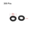 thumbnail image 2 of Unique Bargains 4mm x 8mm x 1mm Nylon Flat Washers Spacers Gaskets Fastener Black 300Pcs, 2 of 2