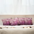thumbnail image 7 of Ambesonne Abstract Throw Pillow Cover 4 Pack, Triangle Diamond Shape, 18", Rose Dried Rose Pink, 7 of 7