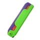 thumbnail image 4 of 14uds. Peine recto de gravedad 3D, cuchillo pequeño para rábano, peine de Color zanahoria (verde), 4 of 5