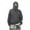 Dark Gray, variant on Women's Balaclava Hoodie Casual Loose Fleece Hooded Sweatshirt Pullover Lightweight Fall Winter Tops with Pocket
