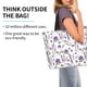 thumbnail image 2 of Disketp Lavender Flowers Bolsa Tote Estampada para Mujer, Bolso de Hombro y de Mano para Compras y Viajes, 2 of 8