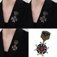 thumbnail image 2 of URTERYSER Antique Enthusiast Badge Historical Value Collectible Emblems Badge Metal Pin for Clothes Decoration Color 3, 2 of 9