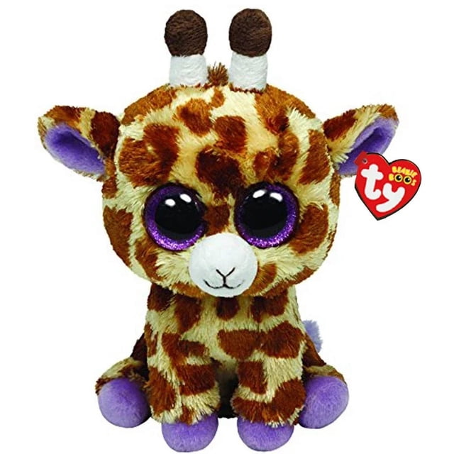 Peluche de 15 cm con forma de gorro de ojos grandes de Ty, unicornio, gato, murciélago, zorro, poni, animal de peluche suave, regalo de cumpleaños y Navidad para niñas