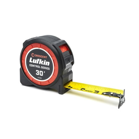 UPC: 0037103331939 | Crescent Lufkin 1-3/16  X 30  Command Control Series  Yellow Clad Tape Measure