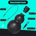 thumbnail image 5 of Gourd Water Bottle,Gourd Style Clear Tritan Water Bottle Reusable Water Flask, 5 of 5