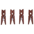 thumbnail image 3 of Troglfold wooden pegs 100Pcs 1" Mini Wooden Clothespins for Photo Display & Crafts,0.98"X0.24"X0.12", 3 of 10