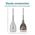 thumbnail image 2 of Desatascador Caddy Polder BTH-6318-47T Acero inoxidable 14x49 cm, 2 of 6