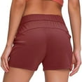 thumbnail image 3 of Buigttklop Shorts Summer Saving,Womens Shorts Yoga Lounge Casual Bandage Pocket Solid Shorts Pants, 3 of 4