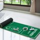 thumbnail image 1 of Golf Putting Game Golf Putting Green Mat portátil para interiores y exteriores, hogar, oficina, patio trasero, s de entrenamiento Verde Macarena Campo de golf, 1 of 8