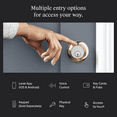 thumbnail image 4 of Level Lock Smart Lock - Touch Edition, Keyless Entry Using Touch, a Key Card, or Smartphone. Bluetooth Enabled, Works with Apple HomeKit - Polished Brass, 4 of 12
