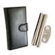 thumbnail image 3 of Estuche para de material cuero PU para 2 con y de tubos - Tamaño perfecto para bolsillos de , carrito s Hugo 1pc Cigar Case Holder, 3 of 8