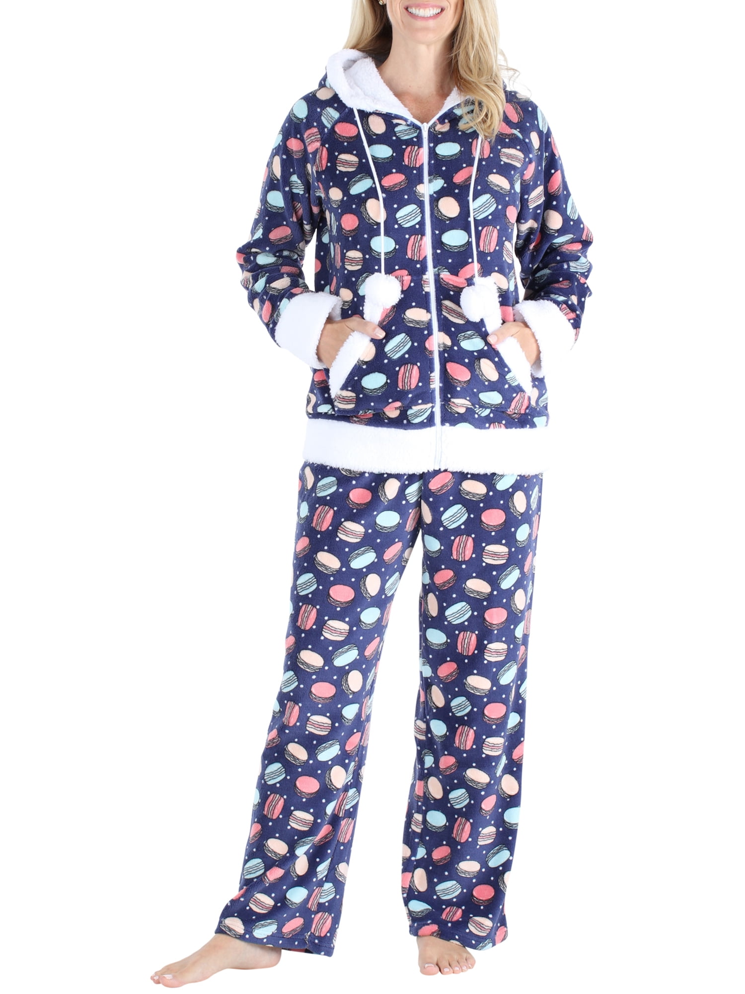 Frankie & Johnny Frankie & Johnny Women's Sleepwear Fleece 2Piece