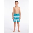 thumbnail image 2 of Ocean Gear Boys Print 6 inch Swim Trunk with Compression Liner , Sizes 4-18, 2 of 4