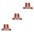 thumbnail image 3 of maskred 9pcs/set 9Pcs Tige de Traction Servo-Lien de Direction pour 1/10 WLtoys K949 Contrôle Rouge 3Set, 3 of 6