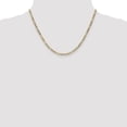 thumbnail image 4 of 10K Yellow Gold Figaro Chain Styles Necklace 3.5 mm Semi-Solid 18 inch, 4 of 4