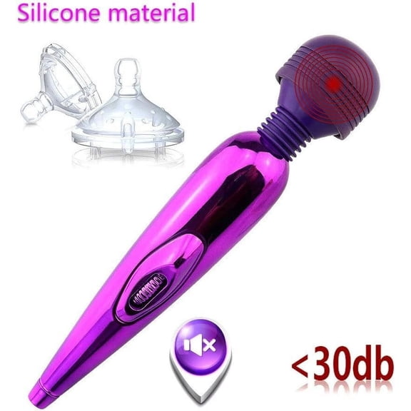 Personal Massager - Handheld and Powerful Wand - 8 Speeds 20 Patterns - Magic Recovery Effect for Women and Men, Body, Neck, Back & ShouldersNew Year, Spring Festival, Independence Day, birthdays, p