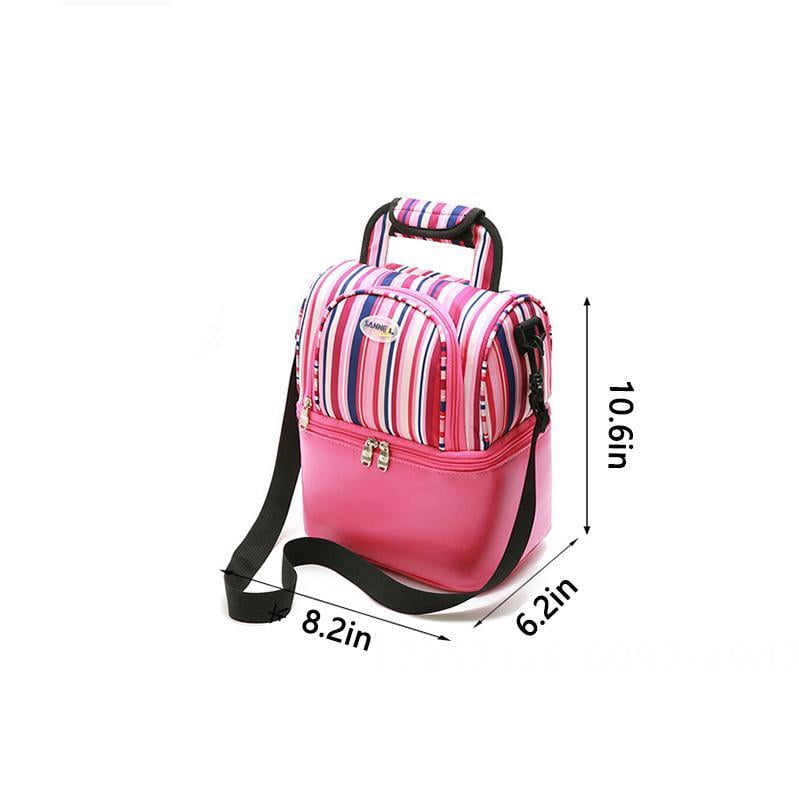 Sac à Déjeuner Isotherme Pour Enfants Et Adultes - Motif Baseball - 26x10x21 Cm - Imperméable, Grande Capacité