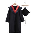 thumbnail image 5 of Ropa de licenciatura Vestido de graduación Estilo universitario Ropa de maestría Estudiantes universitarios adultos Vestido de graduación de ciencias y artes liberales femeninas, 5 of 5
