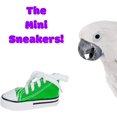thumbnail image 5 of 6 Mini Sneakers Colorful Cotton Shredding Foraging Treat Chew Parrot Parakeets Cockatiels Conures and Similar Birds, 5 of 5