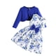 thumbnail image 2 of Conjunto de falda y cárdigan de punto de color liso para niños, chaqueta y tirantes, vestido estampado, conjunto deportivo informal de dos piezas de poliéster para niños., 2 of 5