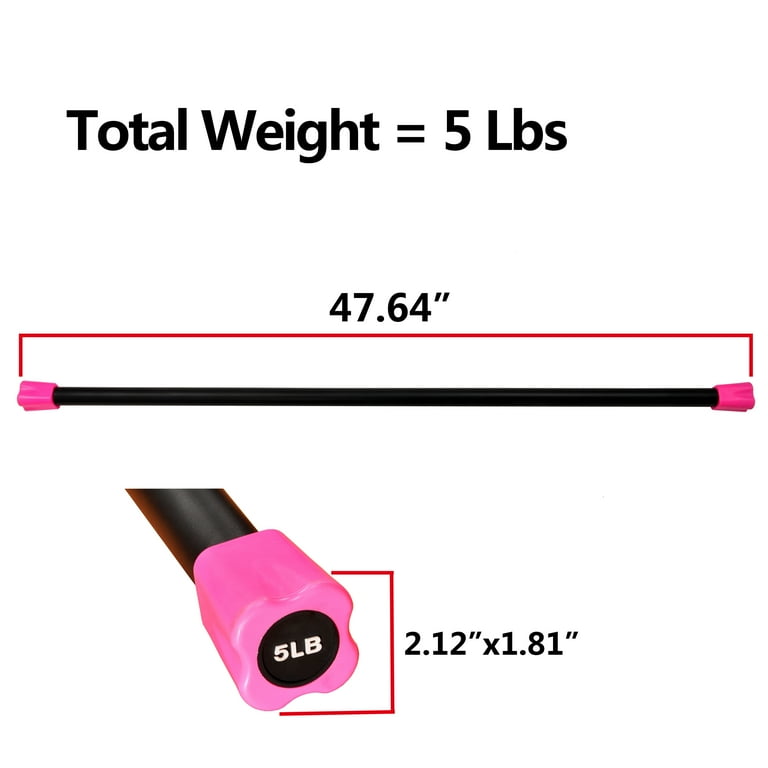 Weighted workout bar 30 lbs hotsell