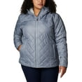 thumbnail image 6 of Columbia Women's Copper Crest Hooded Jacket, Tradewinds Grey, 3X Plus, 6 of 9
