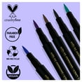 thumbnail image 6 of Khasana Ultra Advanced Liquid Eyeliner, Waterproof & No Skip Formula, 24 Hrs -Stay All Day, 2X The Intensity - Soft & Precise Tip, Quick Dry & Smudge Resistant, Vegan #3 Dark Brown, 6 of 9