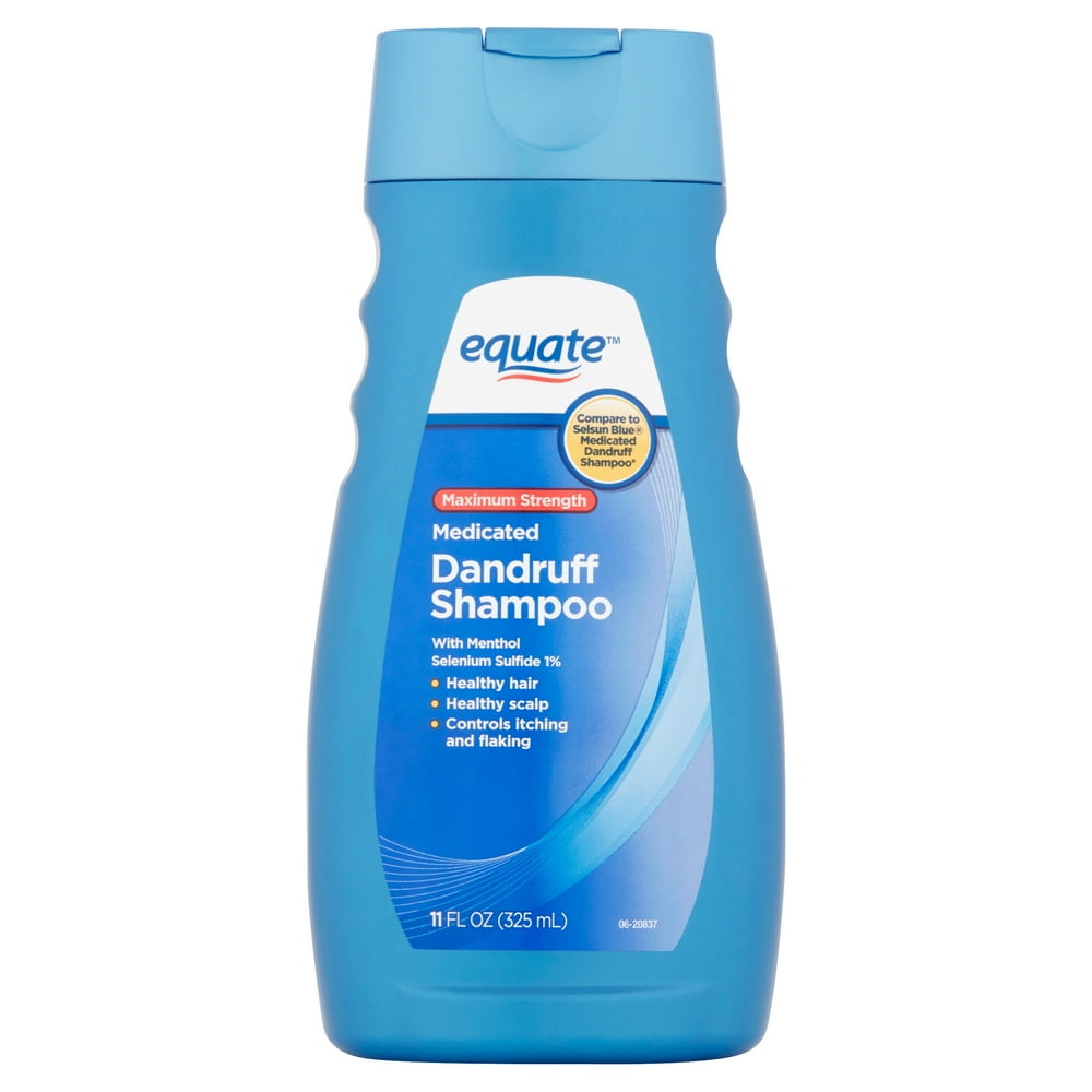 Equate Medicated Dandruff Shampoo, Maximum Strength 11 fl oz Walmart
