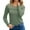 Green, variant on Women's Tops Casual Long Sleeve Lace Knit Slim Fit Underscrub,Red,2XL