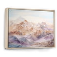 thumbnail image 2 of Designart "Tranquil Mountain Majesty" Landscape Mountains Floater Framed Wall Decor, 2 of 5