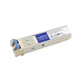 thumbnail image 1 of AddOn - module Émetteur-Récepteur SFP (mini-GBIC) - GigE - 1000Base-CWDM - LC Monomode - jusqu'à 60 km - 1290 nm - Conforme TAA, 1 of 3