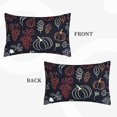 thumbnail image 4 of Daiia Thanksgiving Seamless Pattern Bedding Waterproof Pillow Protector Zippered Queen – Bed Bug Proof Pillow Encasement-16"x24", 4 of 9