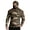 Brown_008, variant on Hooded Sun Shirts for Men with Mask UPF 50+ Fishing Blouses Long Sleeve UV Rash Guard Cooling Lightweight Hoodies Light Brown 2XL