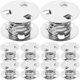 thumbnail image 1 of 10 piezas de muñeco bailarín con base de resorte para tablero de coche, muñeco con cabeza oscilante, base de resorte para manualidades, 1 of 7