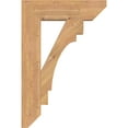 thumbnail image 3 of Ekena Millwork 5 1/2"W x 24"D x 36"H Merced Slat Smooth Bracket, Western Red Cedar, 3 of 4