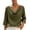 *Army Green, variant on VBVC Women's Cowl Neck 3/4 Sleeve Blouse,Ladies Loose Fit Casual Tunic Tops,Elegant Work Office Shirts for Women,Army Green,S-2XL
