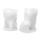 thumbnail image 5 of 2 piezas de conejo de Pascua de resina epoxi, modelo de fundición, adorno ligero, decoración de mesa, manualidades DIY para regalos de boda., 5 of 9