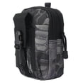 thumbnail image 4 of Bolsa militar del táctico, funda impermeable para teléfono móvil, riñonera, riñonera, 12x17x6cm/4,72x6,69x2,36 pulgadas negro Hugo  Estuche táctico de cintura militar, 4 of 10
