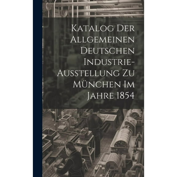 Katalog Der Allgemeinen Deutschen Industrie-Ausstellung Zu München Im Jahre 1854 (Hardcover)