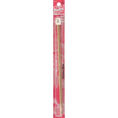 Free Crochet Afghan - Silvalume Aluminum Afghan Crochet Hook 10
