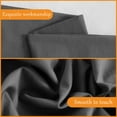 thumbnail image 2 of Ntbay Cotton Ultra Soft Body Pillowcase with Envelope Closure, Breathable and Smooth Body Pillow Cover, 20"x54", Dark Gray, 2 of 5