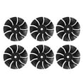 thumbnail image 2 of Fan Blade, 3D Curved Propeller Design Strong  No Deformation Air Compressor Parts  for Air Pump Accessories for Air Compressor Accessories, 2 of 7