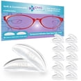 thumbnail image 1 of Almohadillas nasales para gafas GMS, de silicona suave óptica, 2,5 mm de grosor, 1 of 9