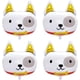 thumbnail image 1 of Globos grandes para perros de 22 pulgadas, globos de helio adorables con forma de perro, globos de animales para animales, mascotas, perros, suministros de decoración para fiestas, 1 of 5